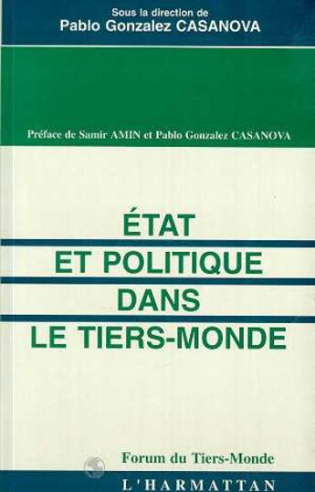 Couverture du livre « Etat et politique dans le tiers-monde » de  aux éditions L'harmattan