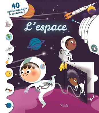 Couverture du livre « L'espace » de  aux éditions Piccolia