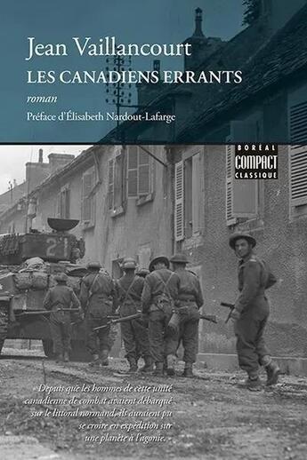 Couverture du livre « Les canadiens errants » de Jean Vaillancourt aux éditions Boreal