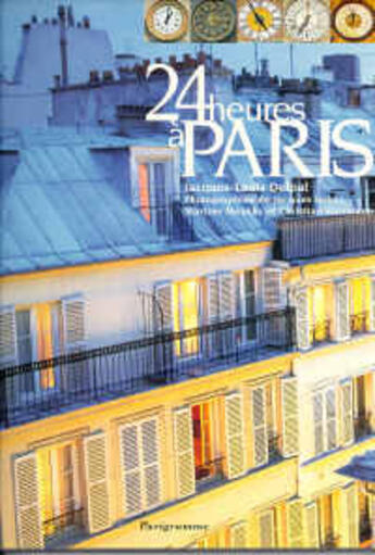 Couverture du livre « 24 heures paris » de Delpal/Lebar aux éditions Parigramme