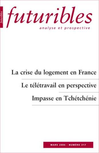 Couverture du livre « La crise du logement en France » de Lacaze/Boistard aux éditions Futuribles