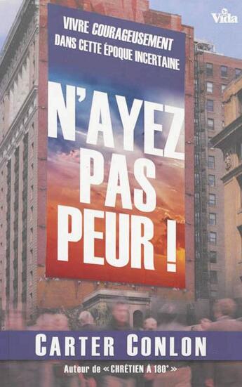 Couverture du livre « N'ayez pas peur » de Carter Colon aux éditions Vida