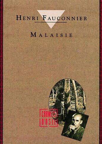 Couverture du livre « Malaisie » de Henri Fauconnier aux éditions Pacifique