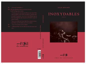 Couverture du livre « Inoxydables » de Julie Menard aux éditions L'oeil Du Souffleur