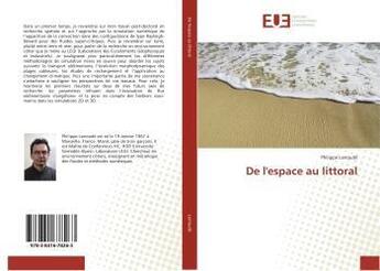 Couverture du livre « De l'espace au littoral » de Philippe Larroudé aux éditions Editions Universitaires Europeennes