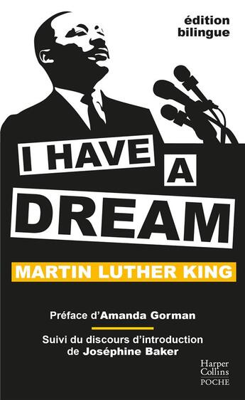 Couverture du livre « I have a dream ; discours d'introduction » de Martin Luther King et Baker Josephine aux éditions Harpercollins