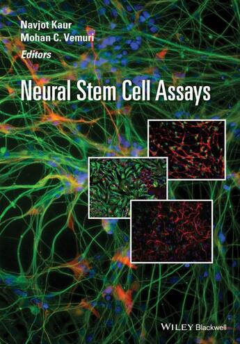 Couverture du livre « Neural Stem Cell Assays » de Mohan Vemuri aux éditions Wiley-blackwell