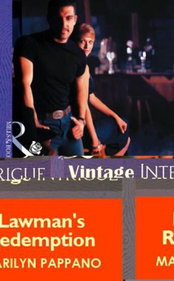 Couverture du livre « Lawman's Redemption (Mills & Boon Vintage Intrigue) » de Marilyn Pappano aux éditions Mills & Boon Series