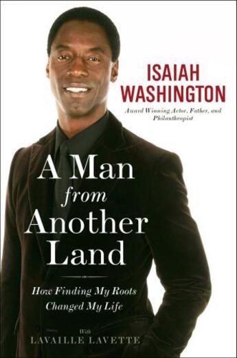 Couverture du livre « A Man from Another Land » de Washington Isaiah aux éditions Center Street