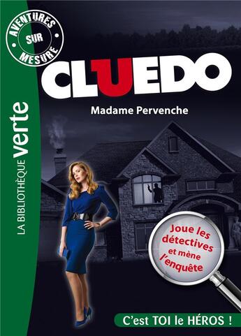 Couverture du livre « Cluedo t.4 ; Madame Pervenche » de  aux éditions Hachette Jeunesse