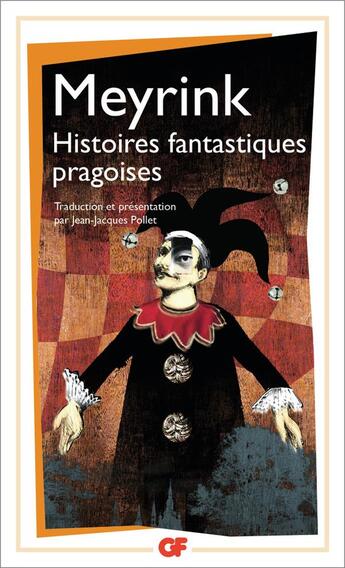 Couverture du livre « Histoires fantastiques pragoises » de Gustav Meyrink aux éditions Flammarion