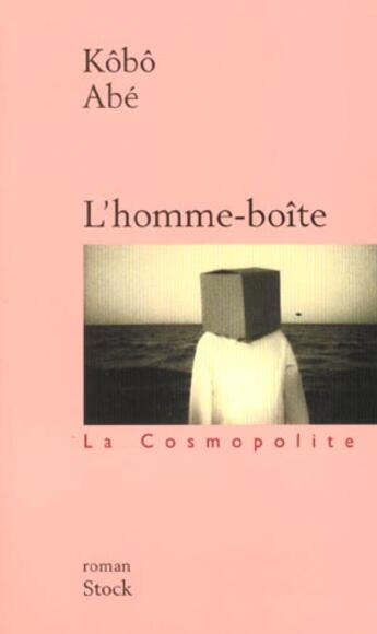 Couverture du livre « L'homme boîte » de Kobo Abe aux éditions Stock