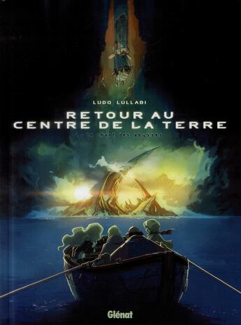 Couverture du livre « Retour au centre de la Terre Tome 1 ; le chant des abysses » de Ludo Lullabi aux éditions Glenat