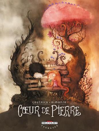 Couverture du livre « Coeur de pierre » de Jeremie Almanza et Severine Gauthier aux éditions Delcourt