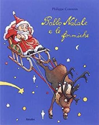 Couverture du livre « Babbo natale e le formiche (lutin) » de Philippe Corentin aux éditions Babalibri