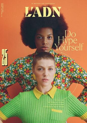 Couverture du livre « L'adn n 25 - do hype yourself - fevrier 2021 » de  aux éditions L'adn