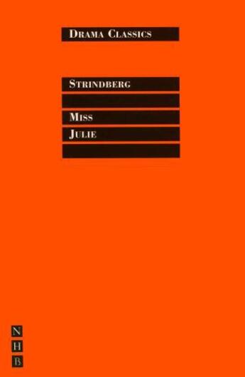 Couverture du livre « Miss Julie » de August Strindberg aux éditions Hern Nick Digital