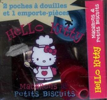 Couverture du livre « Hello Kitty ; macarons et petits biscuits » de  aux éditions Marabout