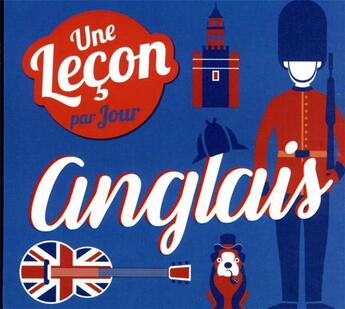 Couverture du livre « Une leçon d'anglais par jour (édition 2023) » de  aux éditions Hugo Image