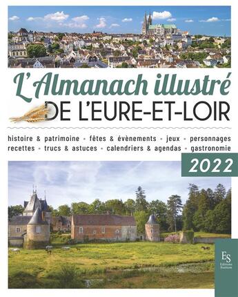 Couverture du livre « Almanach illustré de l'Eure-et-Loir 2022 » de  aux éditions Editions Sutton