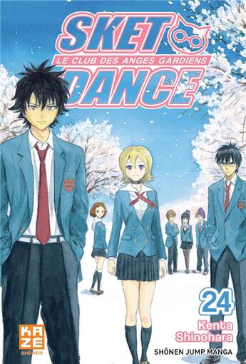 Couverture du livre « Sket dance ; le club des anges gardiens Tome 24 » de Kenta Shinohara aux éditions Crunchyroll