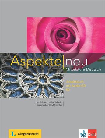 Couverture du livre « Aspekte neu b2, cahier d'activites + cd » de  aux éditions La Maison Des Langues