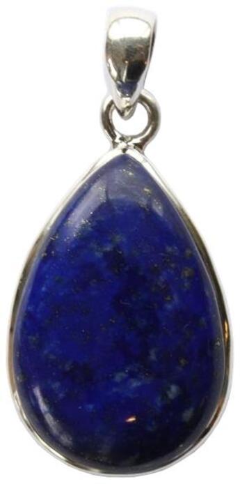 Couverture du livre « Pendentif lapis lazuli argent 925 forme goutte grand modele » de  aux éditions Dg-exodif