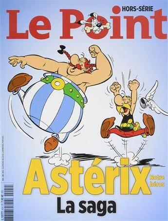 Couverture du livre « Le point hs speciaux n 4 - asterix la saga » de  aux éditions Le Point