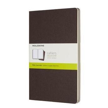 Couverture du livre « Cahier blanc grand format cafe set de 3 » de  aux éditions Moleskine