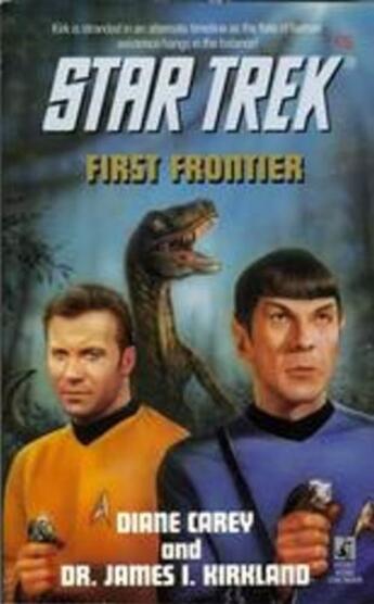 Couverture du livre « First Frontier » de Diane Carey aux éditions Pocket Books Star Trek