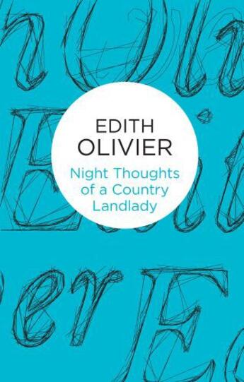 Couverture du livre « Night Thoughts of a Country Landlady » de Olivier Edith aux éditions Pan Macmillan