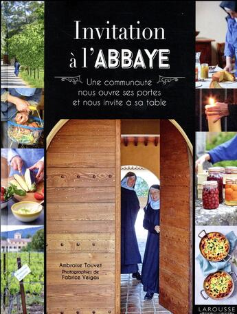 Couverture du livre « Invitation à l'abbaye » de Ambroise Touvet aux éditions Larousse