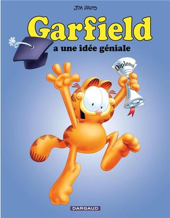 Couverture du livre « Garfield Tome 33 : Garfield a une idée géniale » de Jim Davis aux éditions Dargaud