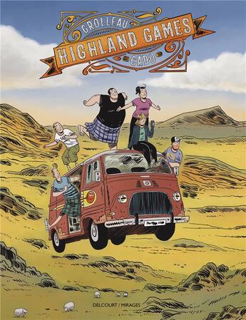 Couverture du livre « Highland games » de Fabien Grolleau et Nicolas Cado aux éditions Delcourt