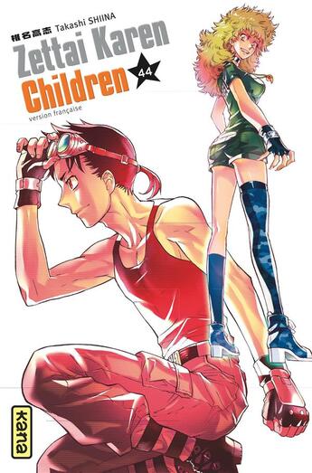 Couverture du livre « Zettai Karen Children Tome 44 » de Takashi Shiina aux éditions Kana