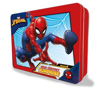 Couverture du livre « Spider-Man : mon coffret surprise » de Disney aux éditions Hemma