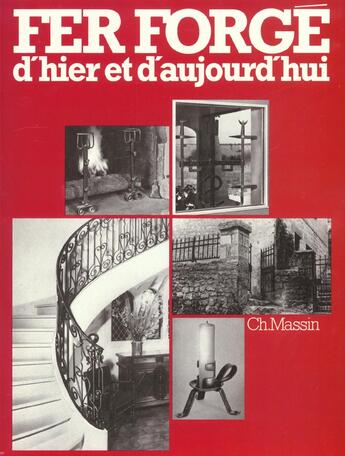 Couverture du livre « Fer forge d'hier et d'aujourd hui » de Eudes aux éditions Massin