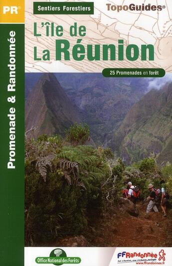 Couverture du livre « Sentiers forestiers ; l'Ile de la Réunion ; 974 - PR - SF01 (édition 2011) » de  aux éditions Ffrp