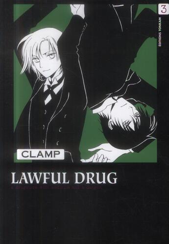 Couverture du livre « Lawful drug Tome 3 » de Clamp aux éditions Delcourt