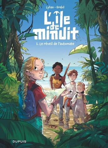 Couverture du livre « L'île de Minuit Tome 1 : Le réveil de l'automate » de Lylian et Nicolas Grebil aux éditions Dupuis