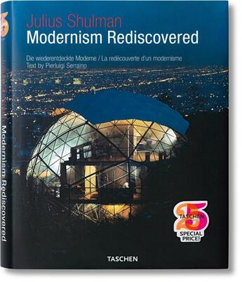 Couverture du livre « Shulman modernism rediscovered » de Pierluigi Serraino aux éditions Taschen