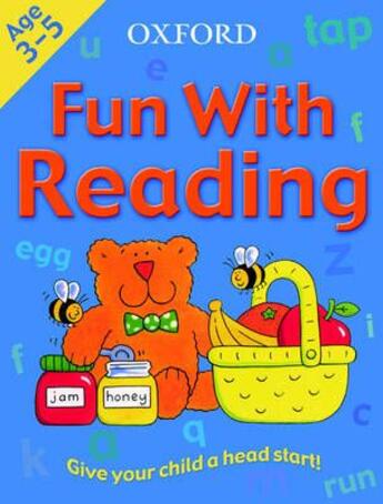 Couverture du livre « FUN WITH READING - AGE 3-5 » de Jenny Ackland aux éditions Oxford University Press Trade