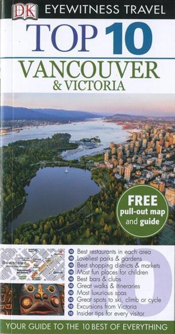 Couverture du livre « TOP 10 ; Vancouver et Victoria » de  aux éditions Dorling Kindersley