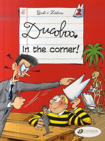 Couverture du livre « Ducoboo t.2 ; in the corner ! » de Zidrou et Godi aux éditions Cinebook