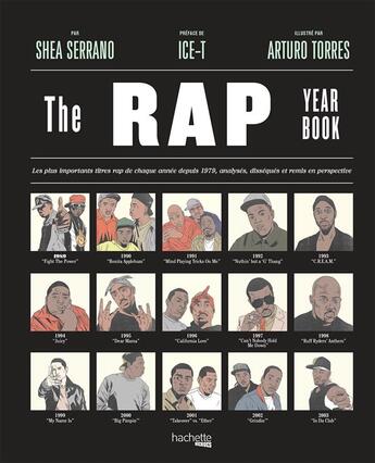 Couverture du livre « Le rap book » de Shea Serrano et Arturo Torres aux éditions Hachette Pratique