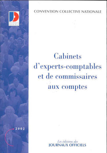 Couverture du livre « Cabinets d'experts-comptables et de commissaires aux comptes » de  aux éditions Documentation Francaise