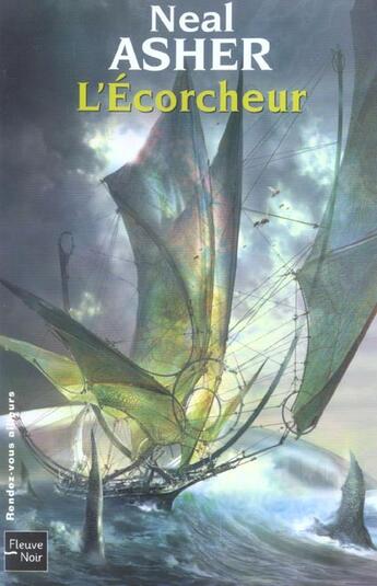 Couverture du livre « L'ecorcheur » de Neal Asher aux éditions Fleuve Editions