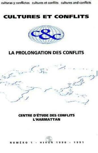 Couverture du livre « La prolongation des conflits » de  aux éditions Editions L'harmattan