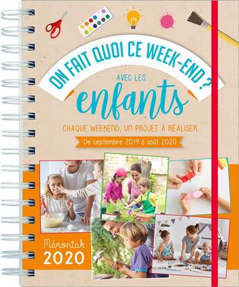 Couverture du livre « Mémoniak ; on fait quoi ce week-end avec les enfants ? (édition 2019/2020) » de  aux éditions Editions 365