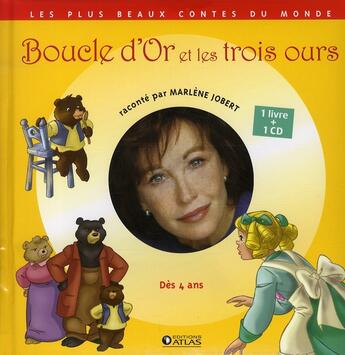 Couverture du livre « Boucle d'Or et les 3 ours » de Marlène Jobert aux éditions Glenat Jeunesse